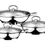 Set de 6 Pièces - Couvercle en verre